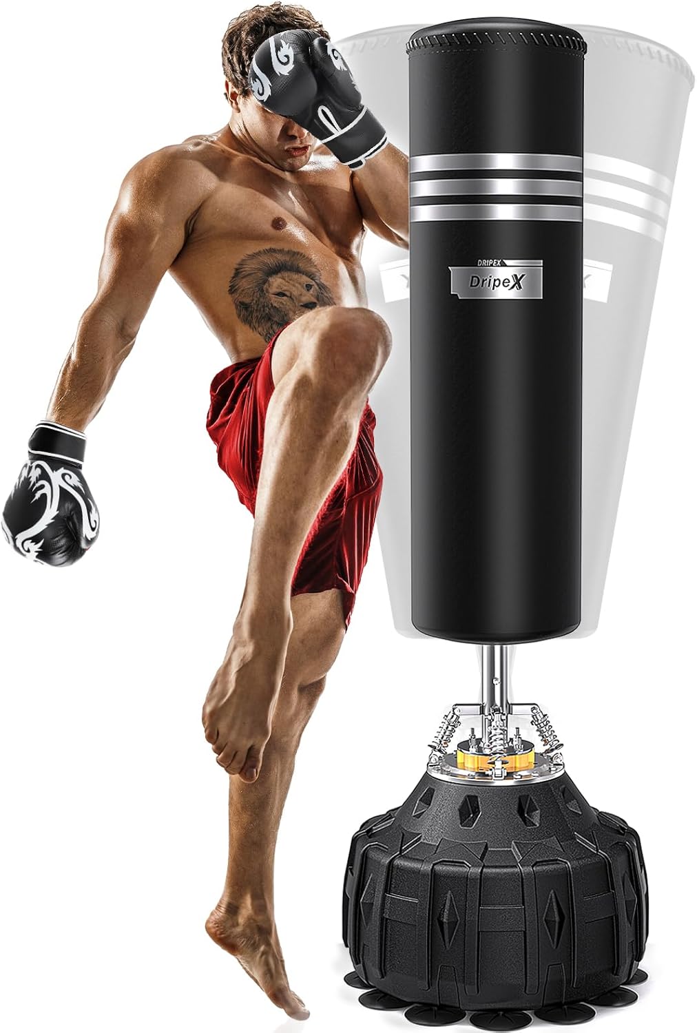 Dripex Upgraded Freestanding Punching Bag